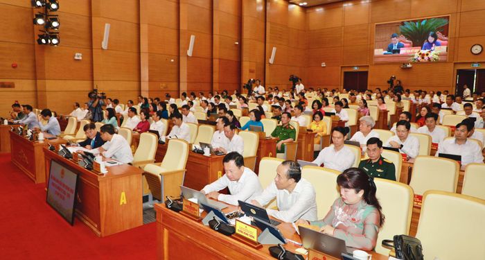 Đại biểu tham dự kỳ họp