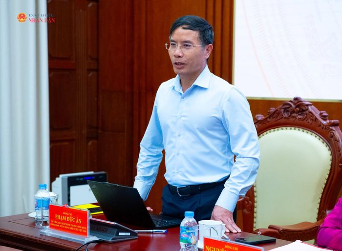 Thống đốc Ngân hàng Nhà nước Việt Nam Phạm Đức Ấn phát biểu