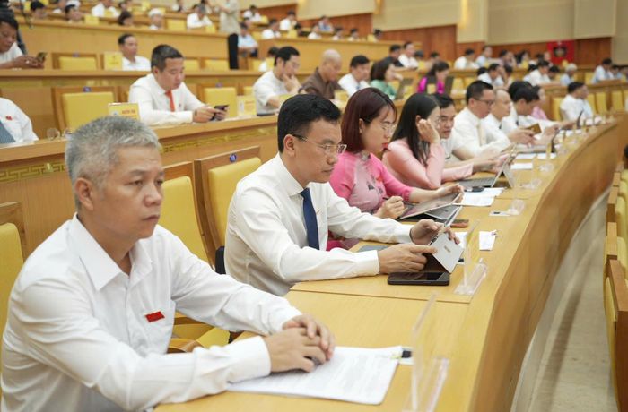 Các đại biểu tham dự kỳ họp
