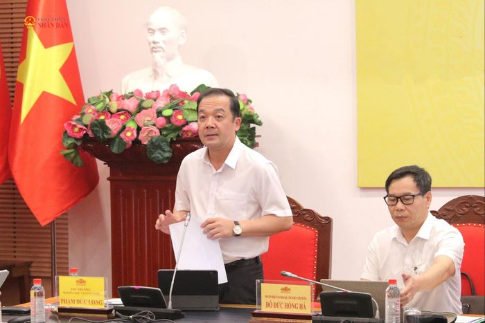 Thứ trưởng Bộ Khoa học và Công nghệ Phạm Đức Long phát biểu