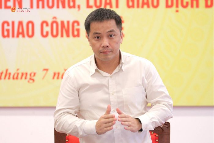 Phó Tổng Thư ký, Trưởng Ban Pháp chế VCCI Đậu Anh Tuấn phát biểu
