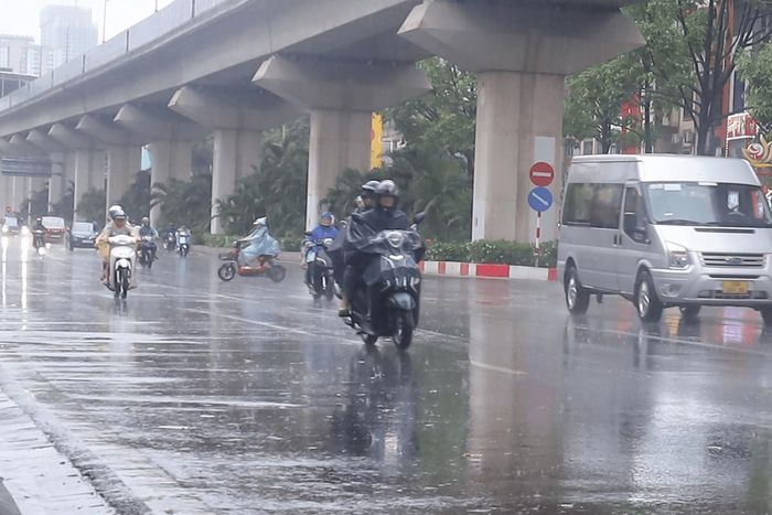Bắc Bộ mưa dông, nhiều nơi mưa to trên 100mm