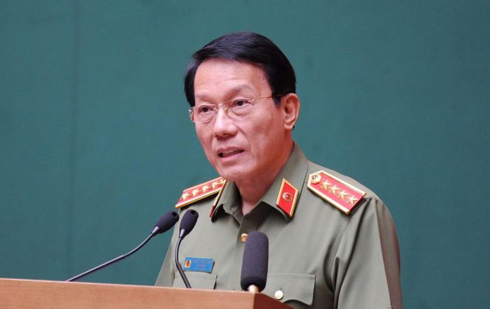 Bộ trưởng Lương Tam Quang phát biểu khai mạc hội thảo.