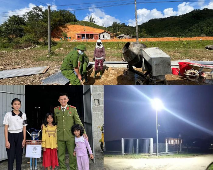 Các mô hình “Ánh sáng an ninh”, “Ươm mầm xanh biên giới” của Công an xã A Lưới 4 góp phần bảo vệ an ninh vùng biên giới.