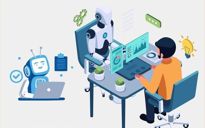 AI chưa phải là nguyên nhân dẫn đến sự suy giảm việc làm. Ảnh minh họa: IT