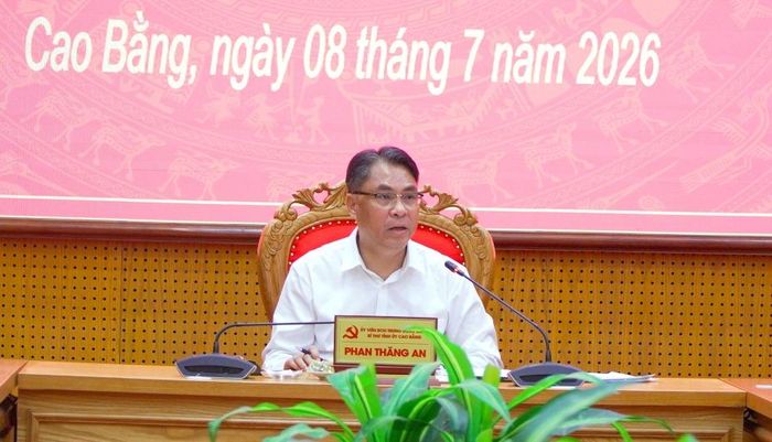 Bí thư Tỉnh ủy, Chủ tịch HĐND tỉnh Phan Thăng An kết luận hội nghị.
