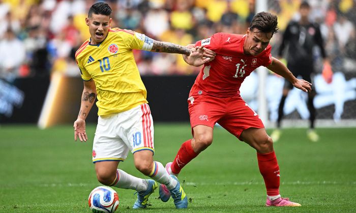 Thụy Sỹ đấu với Colombia ở vòng 1/8 World Cup 2026. (Ảnh: Reuters)