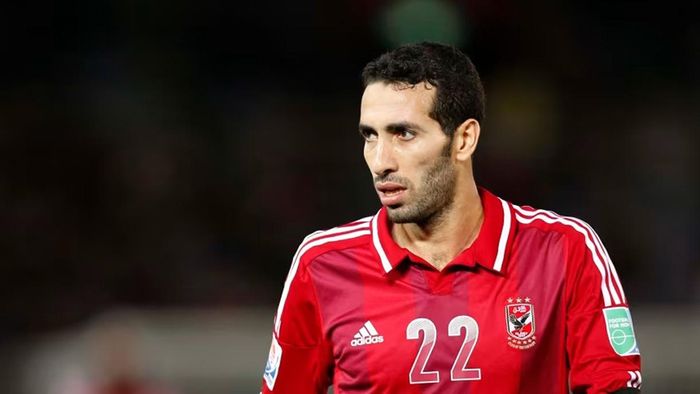 Mohamed Aboutrika không hài lòng với công tác trọng tài ở trận thua của ĐT Ai Cập - Ảnh: Reuters