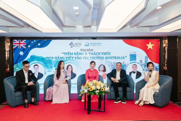 Trong khuôn khổ lễ công bố sự kiện, tọa đàm chuyên đề "Tiềm năng và thách thức đưa hàng Việt vào thị trường Australia" thu hút sự quan tâm của nhiều doanh nghiệp.