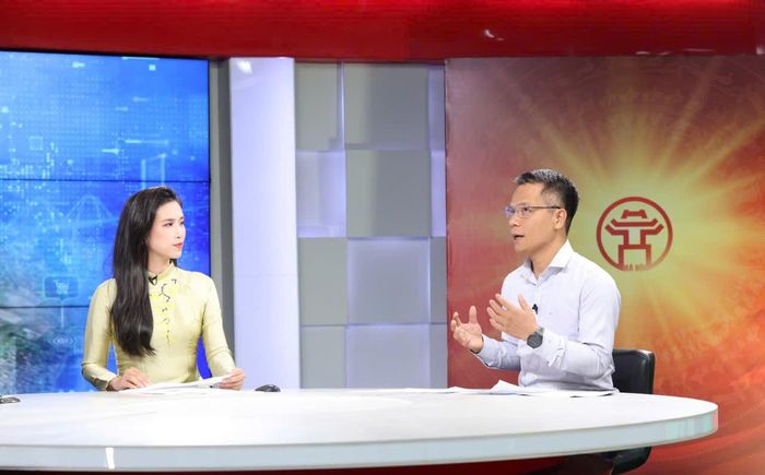 Luật sư Phạm Thanh Tuấn, Đoàn Luật sư Thành phố Hà Nội trao đổi tại Chương trình. Ảnh: Thanh Hải