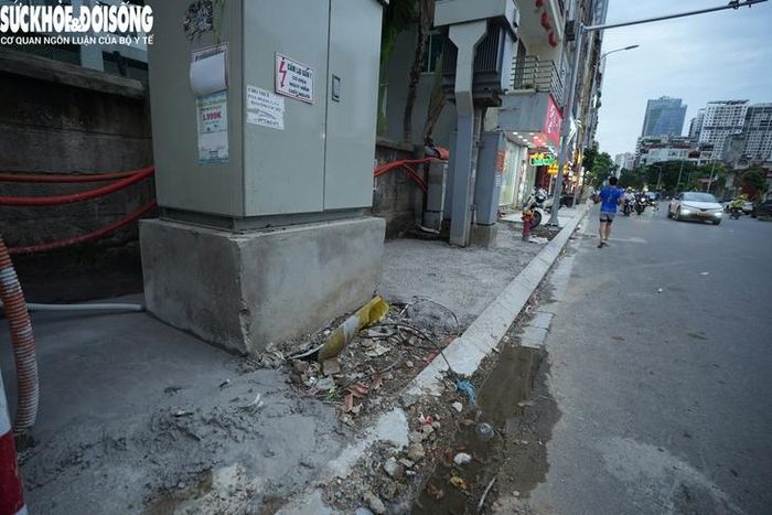 Một số hạng mục cuối đang được thi công hoàn thiện.