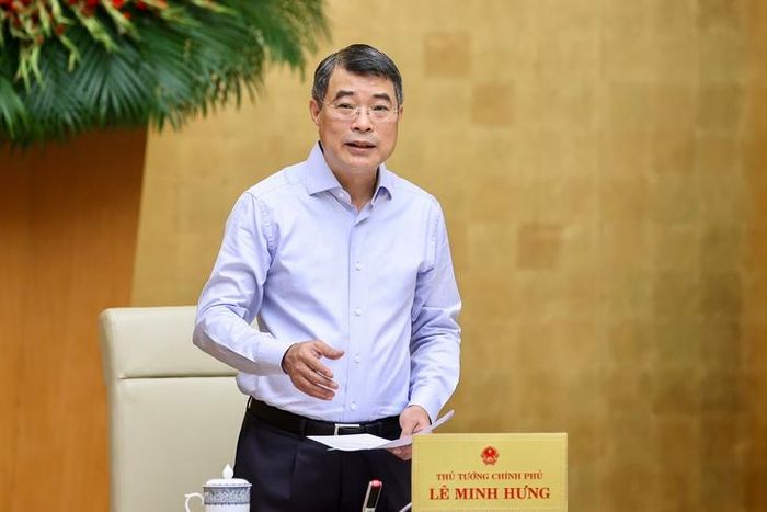 Thủ tướng Lê Minh Hưng phát biểu kết luận phiên họp Chính phủ chuyên đề xây dựng pháp luật tháng 7/2026. Ảnh: VGP/Nhật Bắc