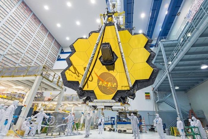 Kính viễn vọng không gian James Webb của NASA. Ảnh: NASA