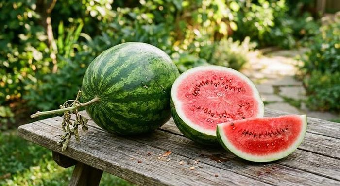 Dưa hấu có tác dụng thanh nhiệt, giải thử, sinh tân, chỉ khát, lợi tiểu.