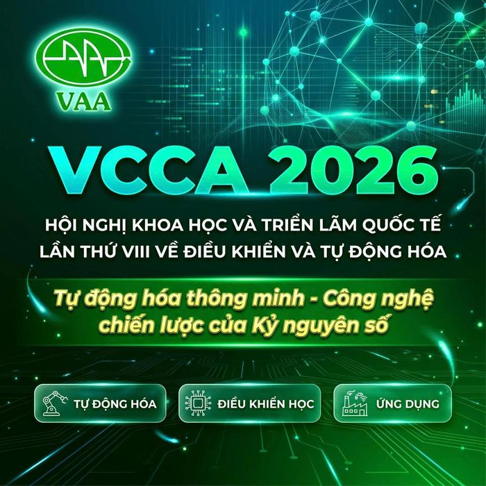 VCCA 2026 dự kiến quy tụ hàng loạt chuyên gia, doanh nghiệp ngành tự động hóa.