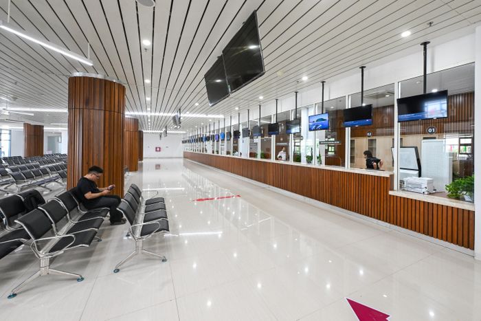 Theo lãnh đạo bệnh viện, toàn bộ không gian kiến trúc và hệ thống cơ sở vật chất được đầu tư theo tiêu chuẩn châu Âu, hướng tới mô hình bệnh viện hiện đại.