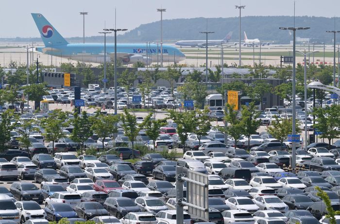  Máy bay chuẩn bị cất cánh tại nhà ga số 2 của sân bay quốc tế Incheon (Hàn Quốc), ngày 4/8/2024. Ảnh: Korea Times. 