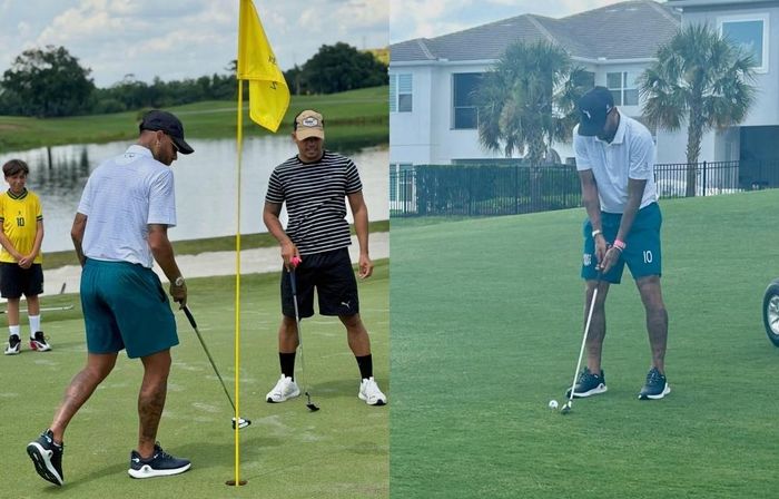 Neymar dành thời gian nghỉ ngơi bên gia đình sau khi bị loại khỏi World Cup 2026. Ảnh: Instagram.