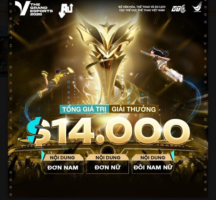Tổng tiền thưởng lên tới 14.000 USD, Audition Grand Esports hứa hẹn sẽ mang đến những màn so tài đầy kịch tính