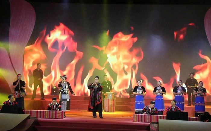 Tiết mục Mashup toàn đoàn "Bản làng rộn rã" giành HCB