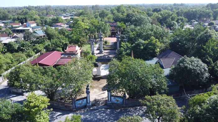 Làng cổ xã Thạch Khê Hà Tĩnh. (Ảnh: Tùng Lĩnh)