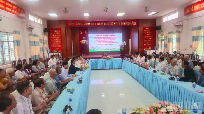 Quang cảnh buổi lễ.