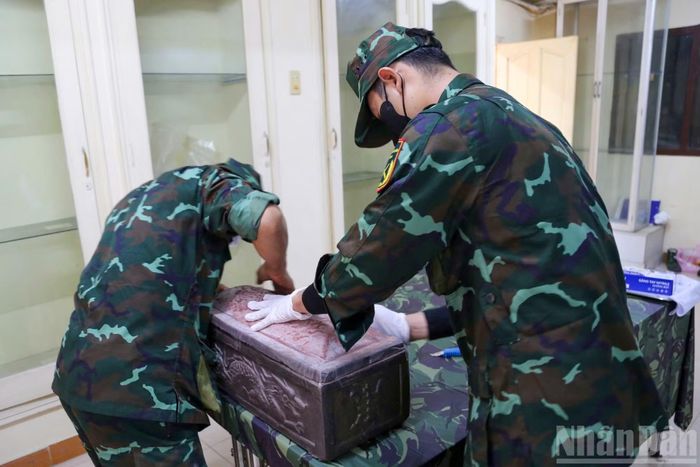 Công tác quy tập tại Công viên Lê Thị Riêng tiếp tục được thực hiện theo phương châm: Chắc đến đâu làm đến đó, dễ làm trước, khó làm sau; thận trọng, tỉ mỉ, bảo đảm tuyệt đối an toàn, góp phần làm sáng tỏ thêm những dấu tích còn lại của cuộc Tổng tiến công và nổi dậy Xuân Mậu Thân 1968.
