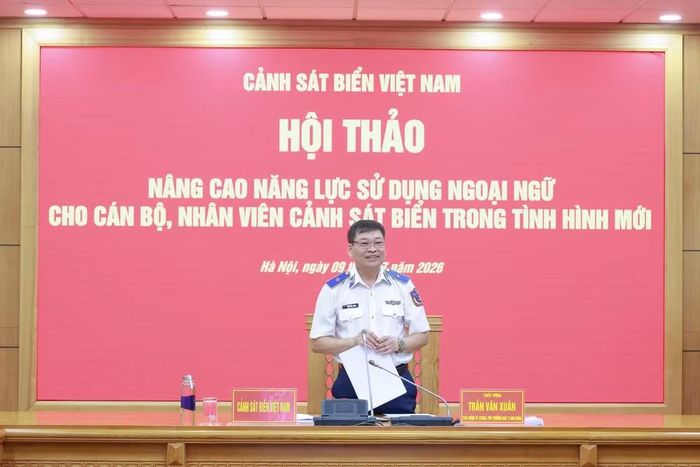 Thiếu tướng Trần Văn Xuân, Phó Chính ủy Cảnh sát biển Việt Nam, Phó Trưởng ban Thường trực Ban chỉ đạo thực hiện Đề án chủ trì.