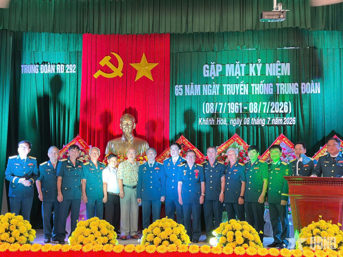 Lãnh đạo, chỉ huy Trung đoàn Ra-đa 292 qua các thời kỳ.