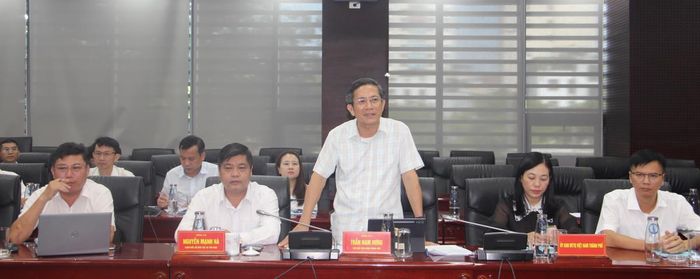 Phó Chủ tịch UBND TP Trần Nam Hưng kiến nghị được hỗ trợ thêm nguồn lực triển khai thực hiện hiệu quả Chương trình MTQG 417.