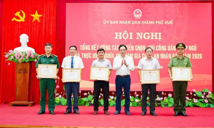 Nhiều tập thể, cá nhân được khen thưởng vì có thành tích xuất sắc.