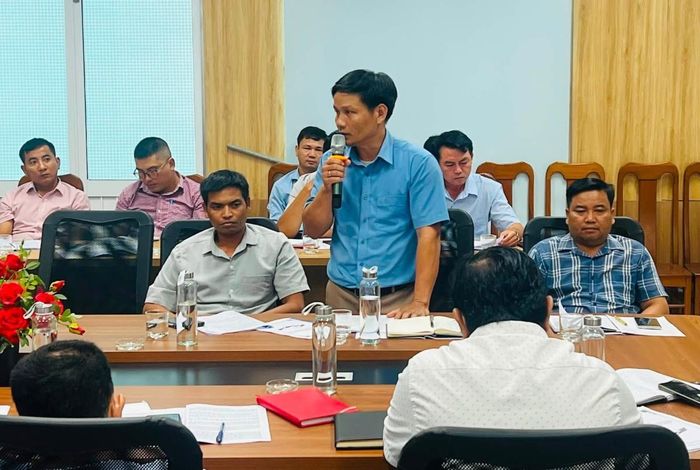 Đại diện các Phòng, Trạm quản lý bảo vệ rừng đề xuất các giải pháp nhằm nâng cao chất lượng quản lý, bảo vệ rừng, tăng cường hiệu quả công tác PCCCR.