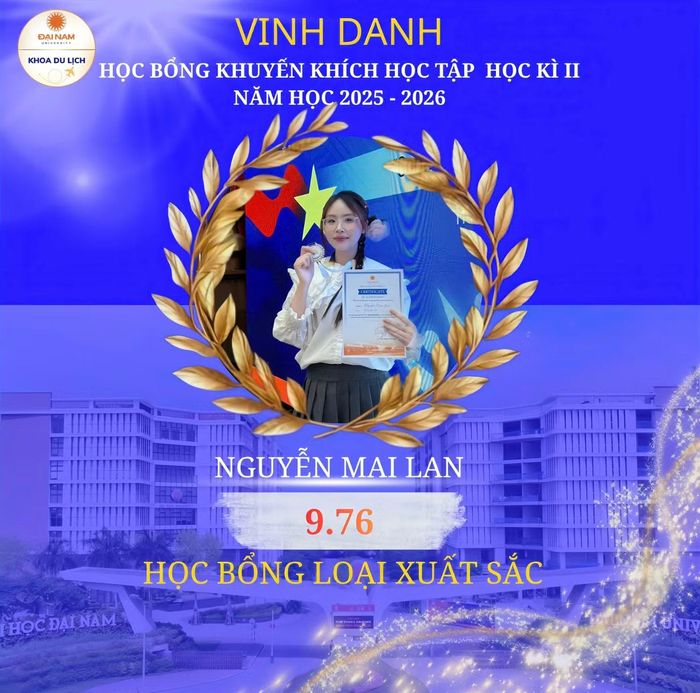 Trong suốt quá trình học tập, Mai Lan luôn duy trì danh hiệu sinh viên Xuất sắc ở tất cả các học kỳ, trong đó điểm trung bình học tập học kỳ cao nhất đạt 9,76.