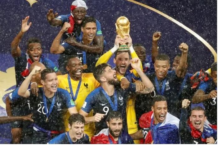 Tuyển Pháp từng 2 lần vô địch World Cup vào các năm 1998 và 2018.