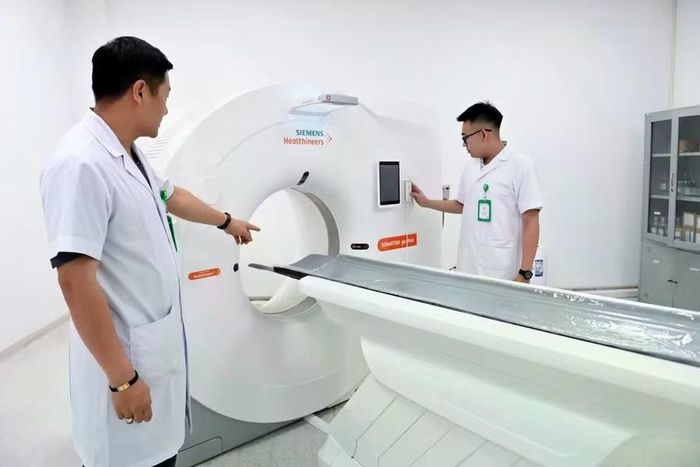 Bệnh viện Hữu nghị Việt Đức cơ sở Ninh Bình được đầu tư đồng bộ hệ thống trang thiết bị hiện đại. Ảnh: BVCC.
