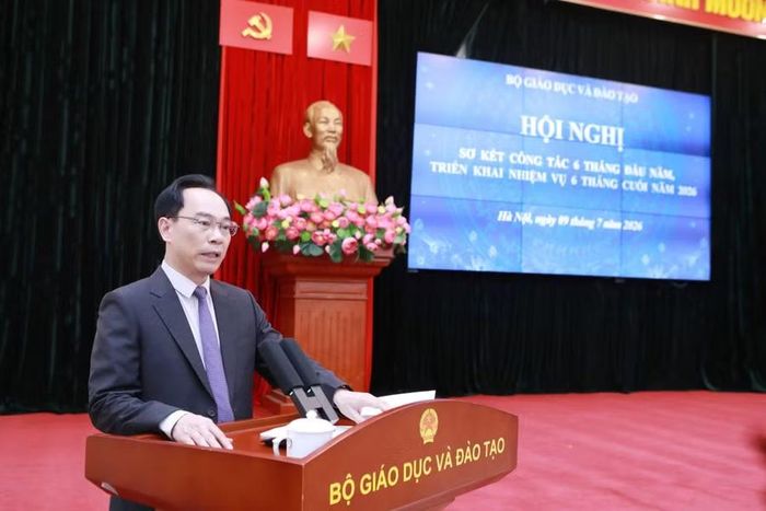 Bộ trưởng Hoàng Minh Sơn phát biểu tại Hội nghị.