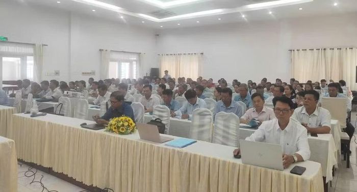 Quang cảnh Hội nghị tập huấn.