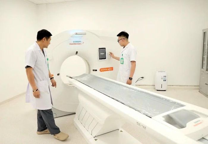Thiết bị y tế hiện đại tại BV Việt Đức cơ sở Ninh Bình.