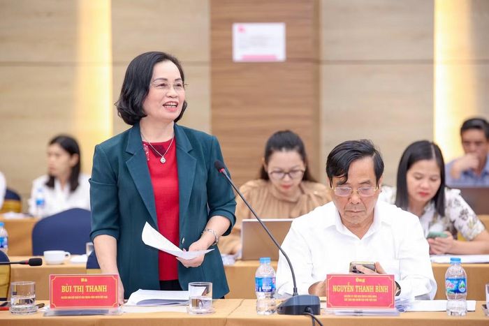  Bà Bùi Thị Thanh. Ảnh: T.M. 