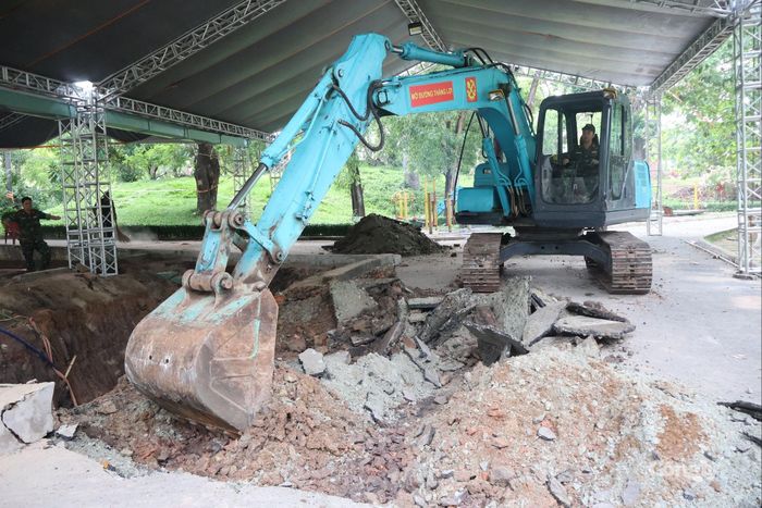 Công tác tìm kiếm, quy tập hài cốt liệt sĩ được triển khai khẩn trương nhưng hết sức cẩn trọng