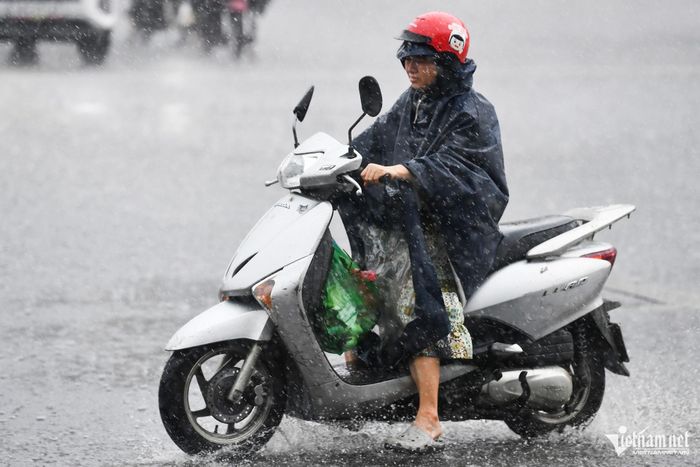 Miền Bắc mưa lớn trong 2 ngày tới. Ảnh: Hoàng Minh