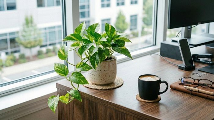 Cây trầu bà để bàn.