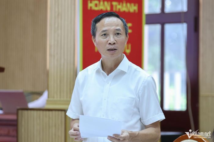Trưởng ban Tôn giáo Chính phủ Vũ Hoài Bắc phát biểu tại hội thảo. Ảnh: Lê Anh Dũng