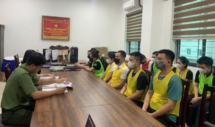 Các đối tượng trong vụ án. Ảnh: X.M