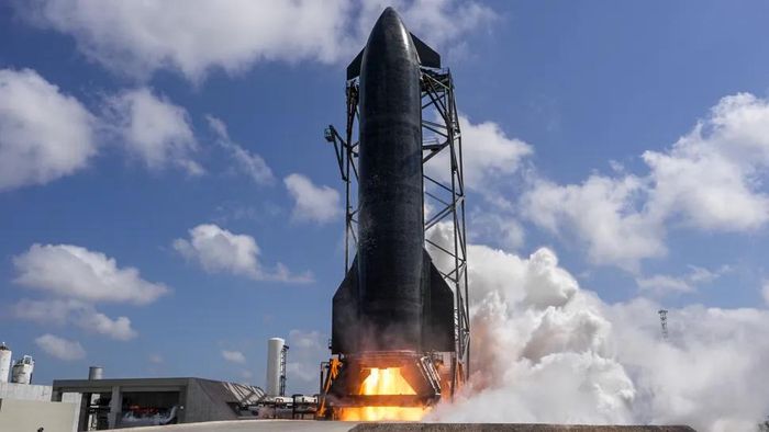 Starship là hệ thống tên lửa siêu hạng nặng do SpaceX phát triển. Ảnh: SpaceX
