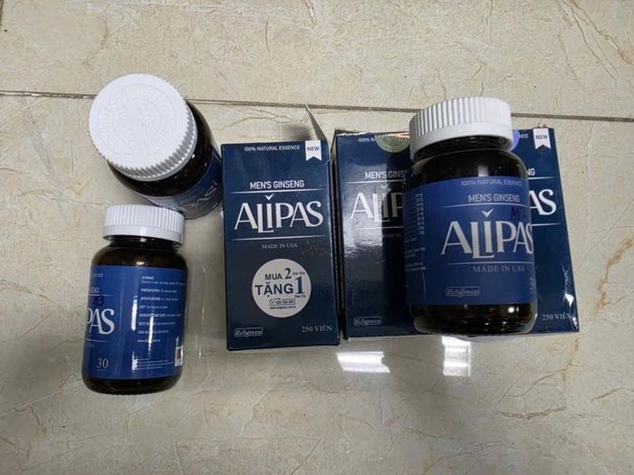 Thực phẩm chức năng Alipas không rõ nguồn gốc được đối tượng giao bán. Ảnh: CAPT. 