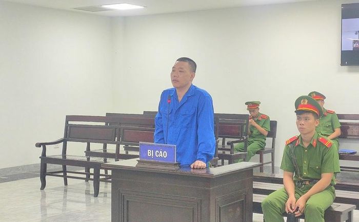  Bị cáo Phạm Văn Thành tại phiên tòa.