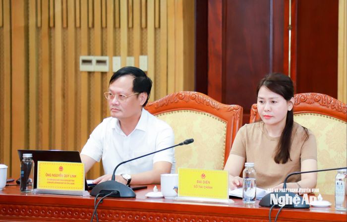 Các đại biểu dự cuộc làm việc. Ảnh: Thành Duy