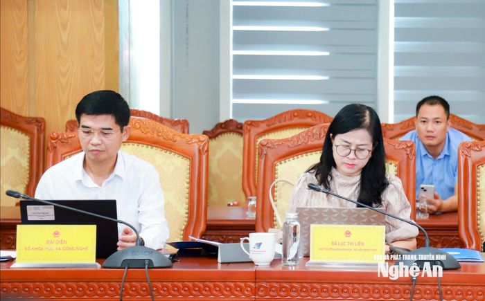 Các đại biểu dự cuộc làm việc. Ảnh: Thành Duy