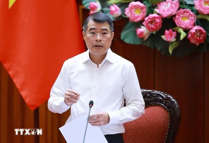 Thủ tướng Lê Minh Hưng, Trưởng Ban Chỉ đạo Trung ương thực hiện các Chương trình mục tiêu quốc gia chủ trì Phiên họp thứ nhất. (Ảnh: Dương Giang/TTXVN)